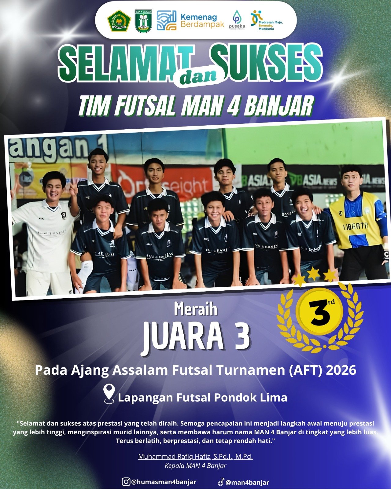 Assalam Futsal Turnamen ( AFT ) Tahun 2026